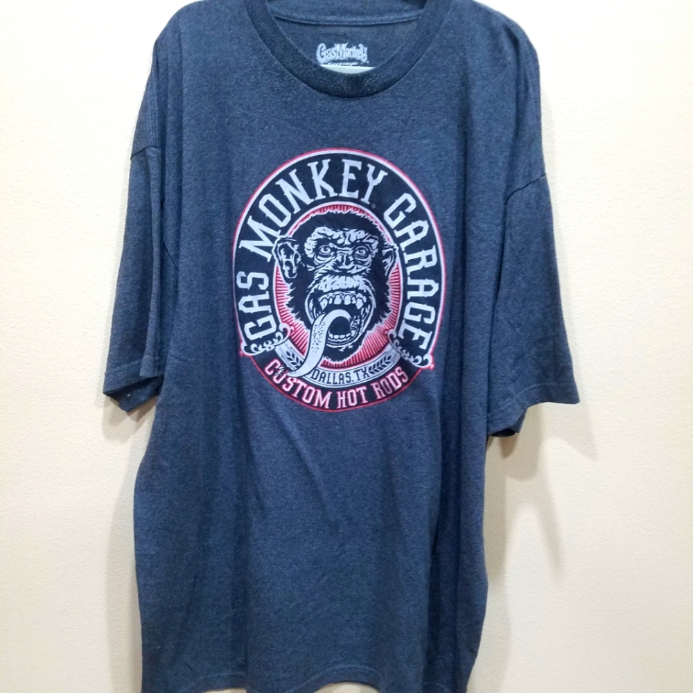 mens gas monkey tshirt 3xl